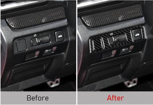 Subaru WRX (2015-2021) Carbon Fiber Dim Light Control Trim - FSPE