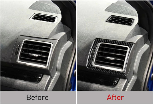 Subaru WRX (2015-2021) Carbon Fiber Side Air Vent Outlet Trim - FSPE