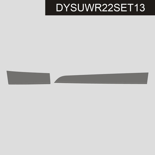 Subaru WRX (2022-2023) Carbon Fiber Dash Trims - FSPE