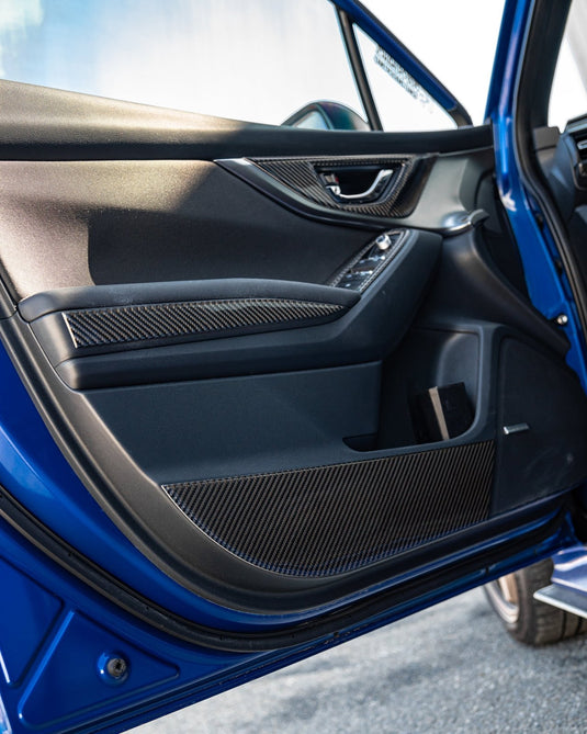 Subaru WRX (2022-2023) Carbon Fiber Door Kick Panels - FSPE
