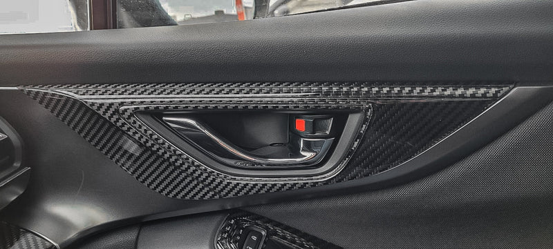 Load image into Gallery viewer, Subaru WRX (2022-2023) Carbon Fiber Door Pull Panels - FSPE
