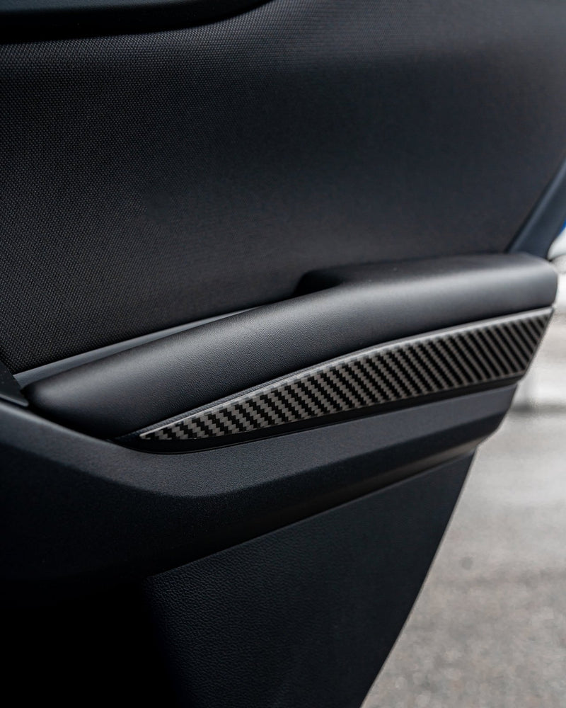 Load image into Gallery viewer, Subaru WRX (2022-2023) Carbon Fiber Door Trim Panels - FSPE
