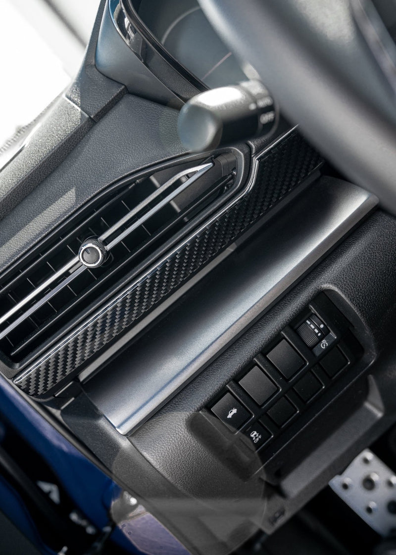 Load image into Gallery viewer, Subaru WRX (2022-2023) Carbon Fiber Start Button Dash Trim - FSPE
