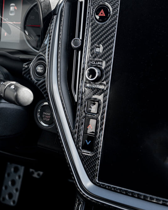 Subaru WRX (2022-2023) Carbon Fiber Start Button Dash Trim - FSPE
