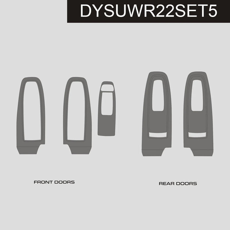 Load image into Gallery viewer, Subaru WRX (2022-2023) Carbon Fiber Window Control Trims - FSPE
