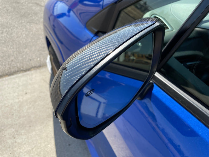 Load image into Gallery viewer, Subaru WRX (2022+) Carbon Fiber Mirror Covers - FSPE
