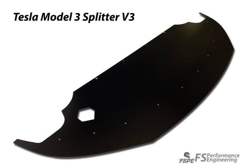 Load image into Gallery viewer, Tesla Model 3 Front Splitter V3 - FSPE
