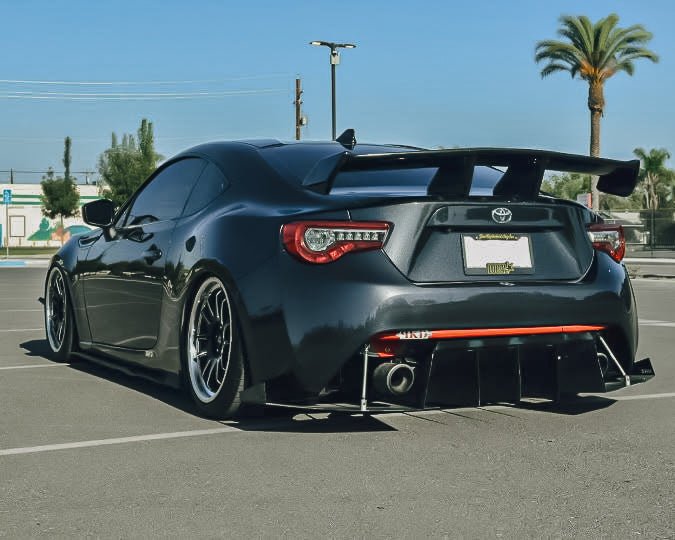 Frs Rear SIMPLE REAR BASH BAR for Toyota 86 / Subaru BRZ / Scion FRS | FSPE INC