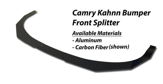 Toyota Camry (2018-2022) Front Splitter FOR KAHNN FRONT BUMPER - FSPE