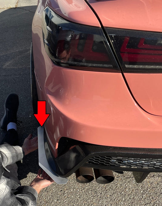 Toyota Camry (2018-2022) Rear Spats for HRS SEMA BUMPER (pair) - FSPE