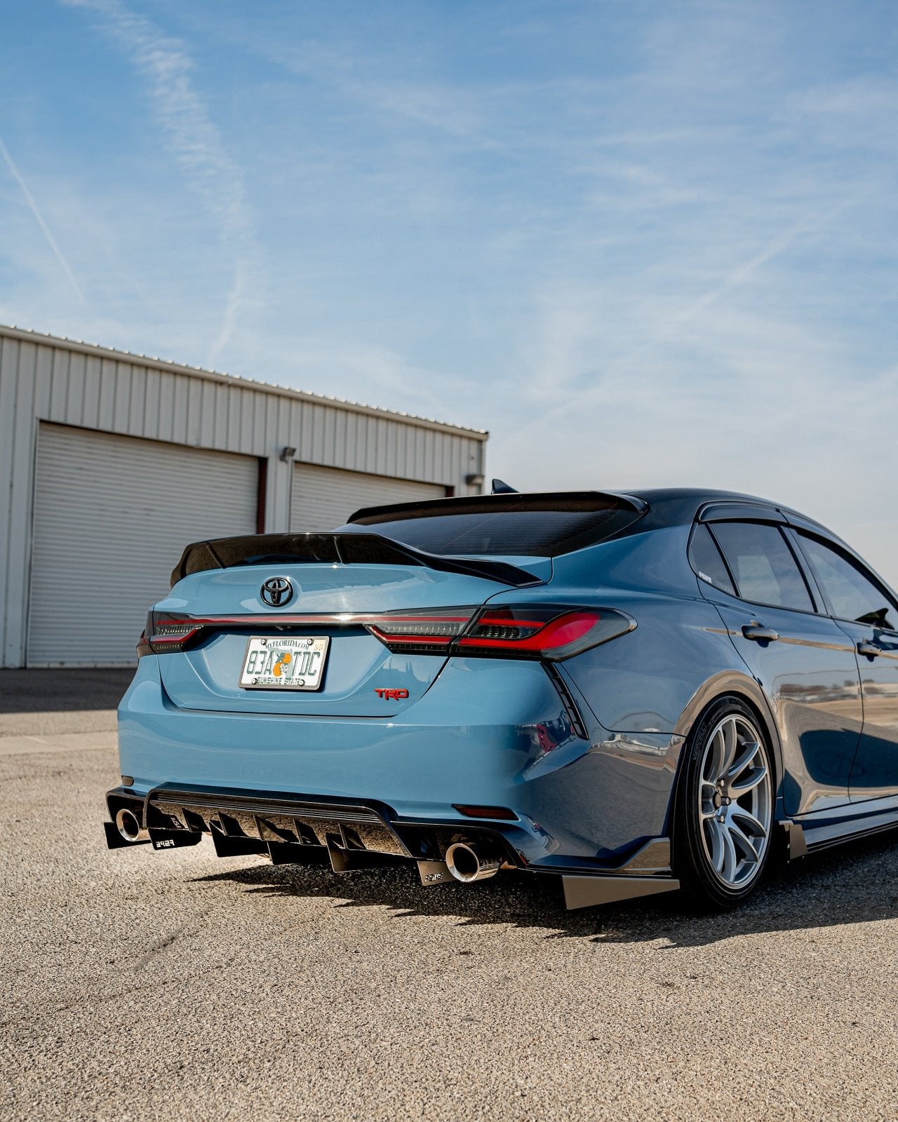 Toyota Camry (2020-2024) TRD Edition Rear Diffuser/Outer Spats V1 – FSPE