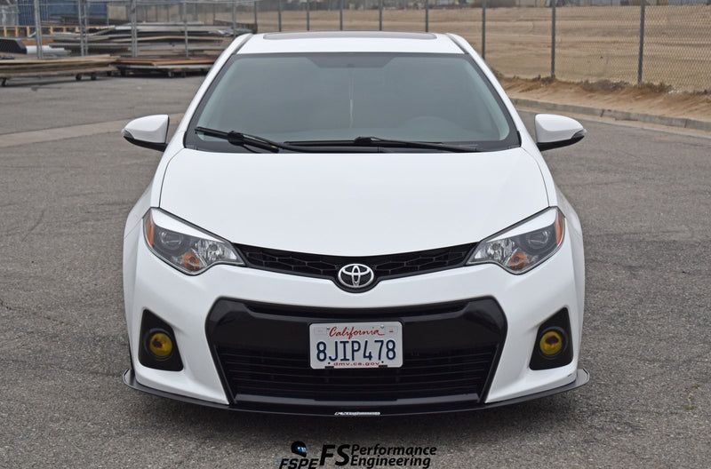 Load image into Gallery viewer, Toyota Corolla 2014-2018 (Gen 11) Chassis Mounted Front Splitter V1 - FSPE
