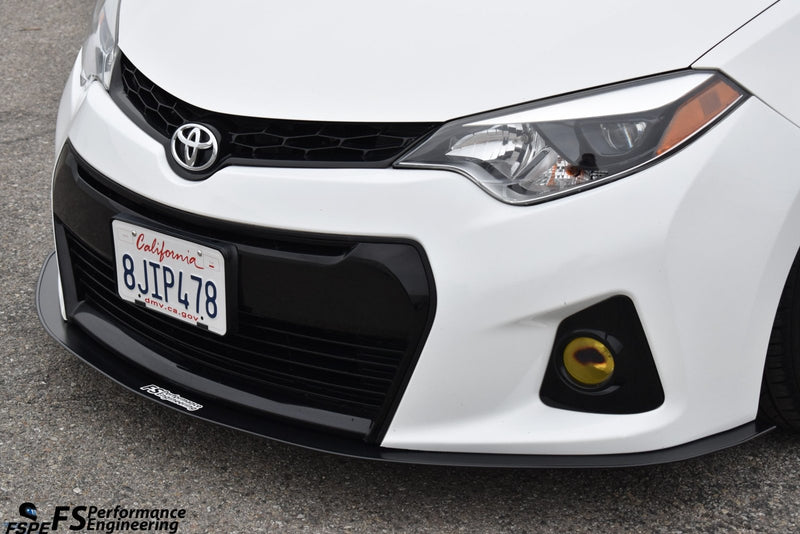 Load image into Gallery viewer, Toyota Corolla 2014-2018 (Gen 11) Chassis Mounted Front Splitter V1 - FSPE
