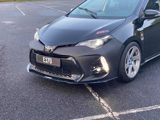 Toyota Corolla 2014-2018 (Gen 11) Chassis Mounted Front Splitter V2 - FSPE
