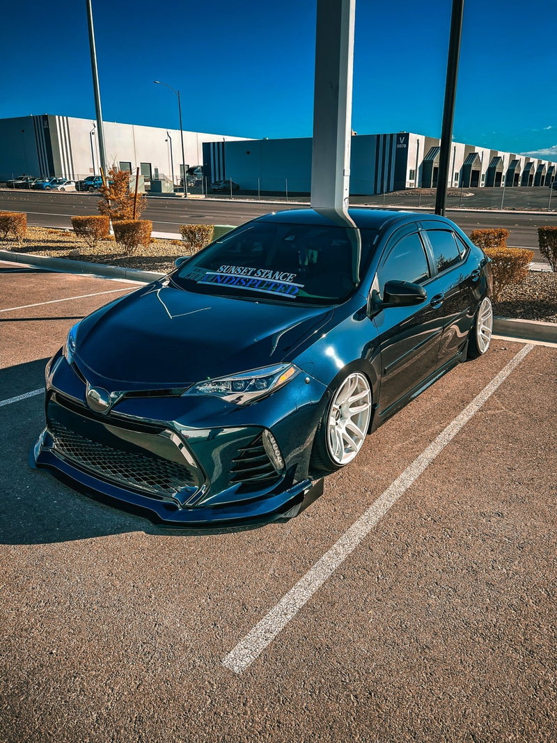 Load image into Gallery viewer, Toyota Corolla 2014-2018 (Gen 11) Chassis Mounted Front Splitter V4 - FSPE
