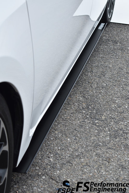 Toyota Corolla 2014-2018 (Gen 11) Chassis Mounted Side Skirt Extensions - FSPE