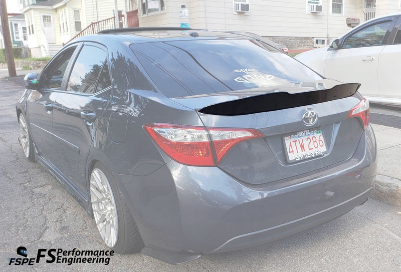 Load image into Gallery viewer, Toyota Corolla 2014-2018 (Gen 11) Spoiler Extension - FSPE
