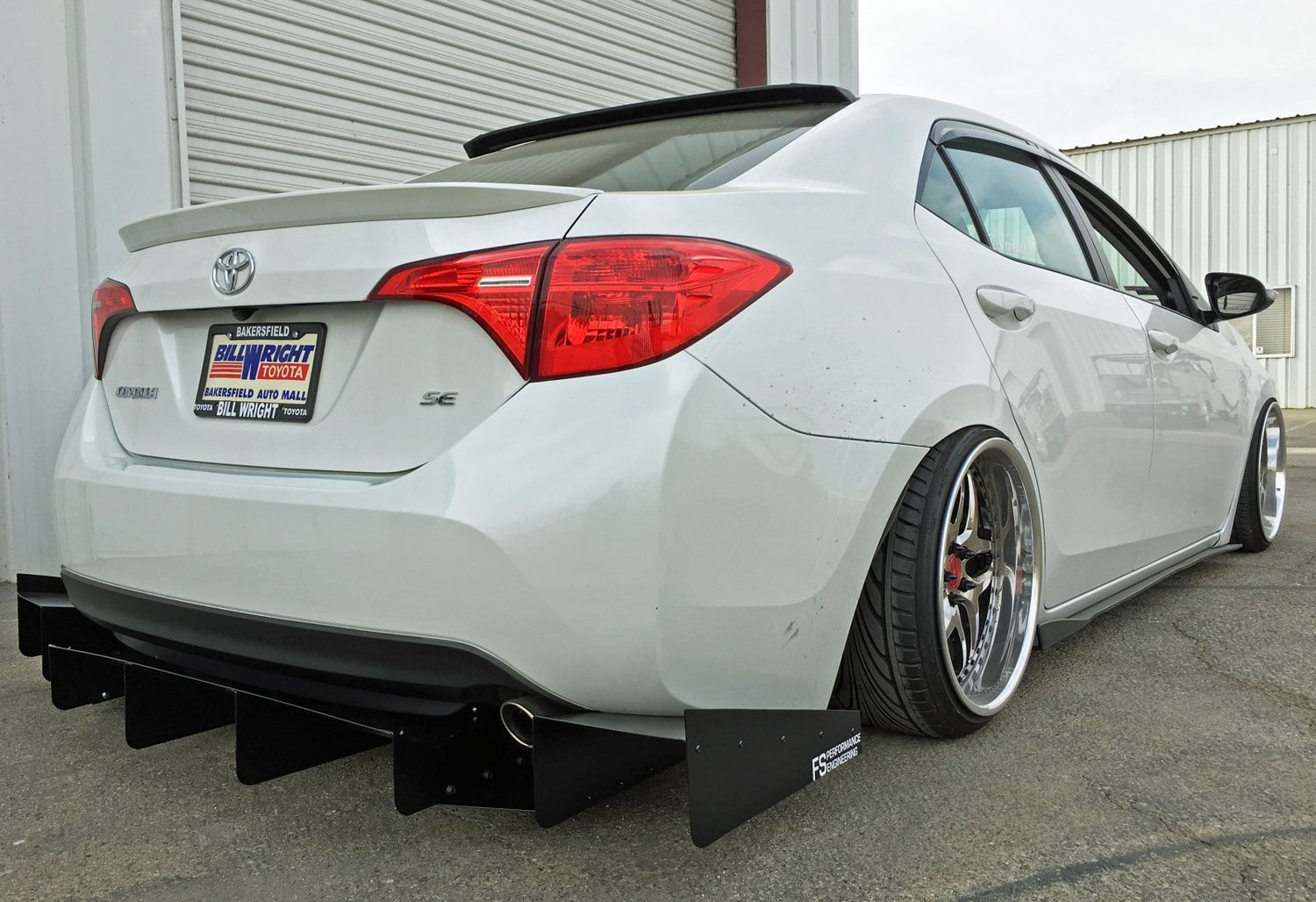 Carolla Rear FS Performance Engineering - Toyota Corolla 2018 Rear Diffuser V1 – FSPE