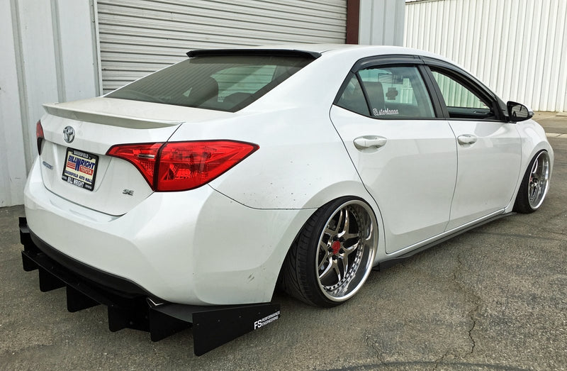 Load image into Gallery viewer, Toyota Corolla 2014-2018 Rear Diffuser V1 - FSPE
