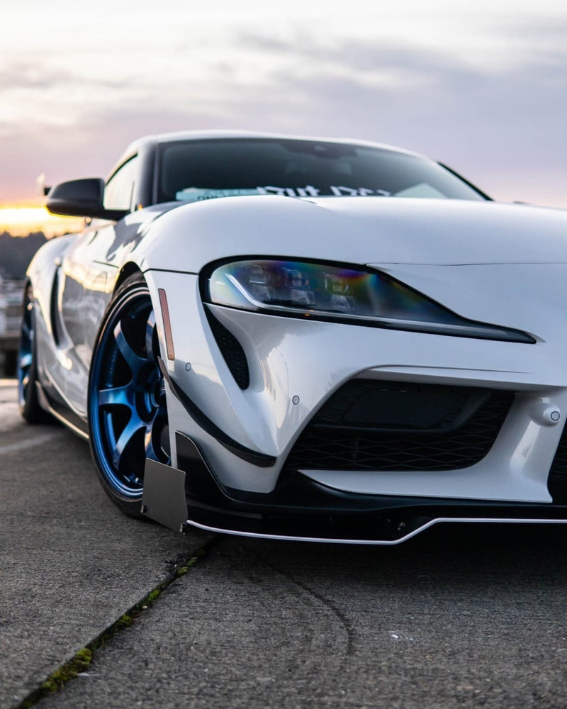 Load image into Gallery viewer, Toyota Supra (A90/A91) CHASSIS MOUNTED Front Splitter (2020-2022) V2 - FSPE
