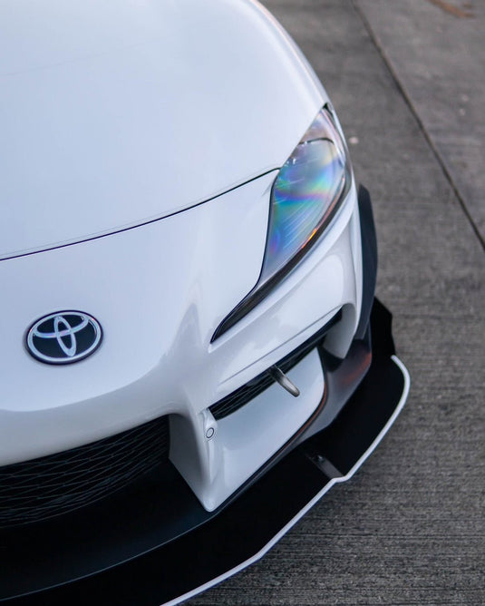 Toyota Supra (A90/A91) CHASSIS MOUNTED Front Splitter (2020-2022) V2 - FSPE