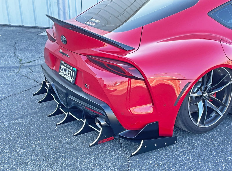 Load image into Gallery viewer, Toyota Supra (A90/A91) Rear Spats - FSPE
