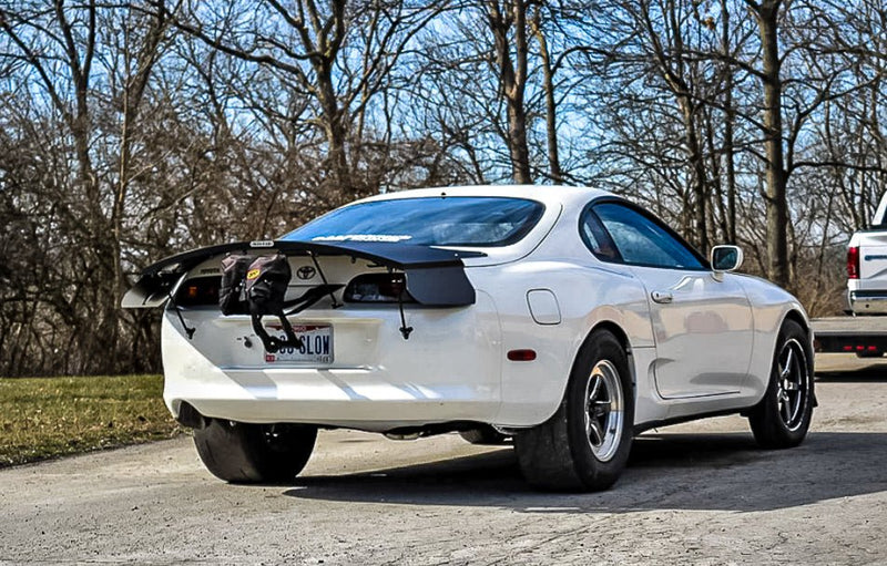 Load image into Gallery viewer, Toyota Supra MK4 Aluminum Drag Wing by MF - FSPE
