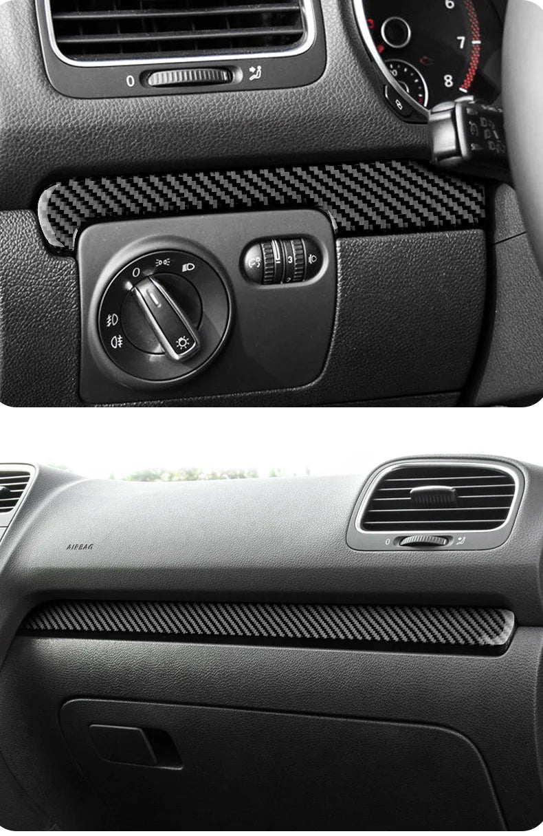 Load image into Gallery viewer, Volkswagen Golf MK6 (2008-2013) Carbon Fiber Dashboard Trim - FSPE
