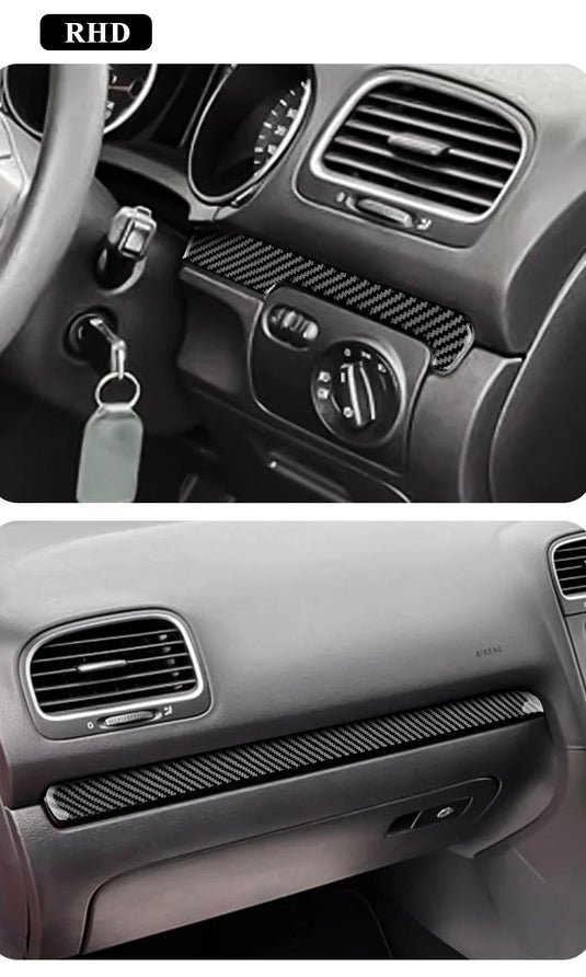 Volkswagen Golf MK6 (2008-2013) Carbon Fiber Dashboard Trim - FSPE