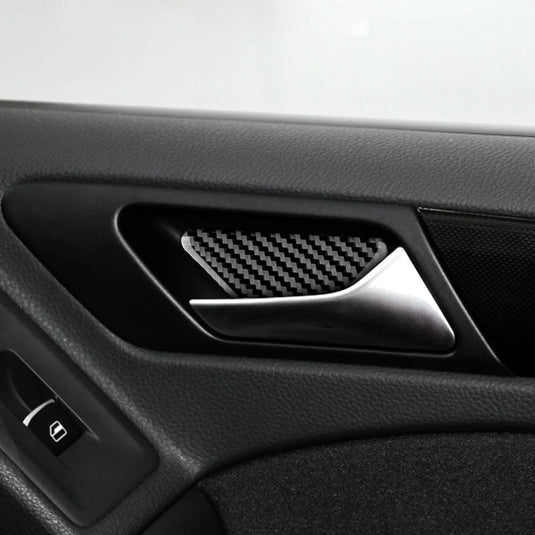 Volkswagen Golf MK6 (2008-2013) Carbon Fiber Door Handle Trim - FSPE