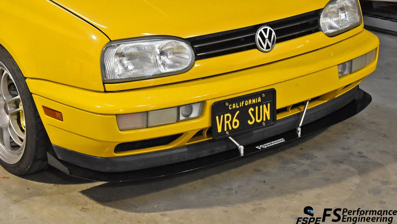 Load image into Gallery viewer, Volkswagen MK3 (1994-1998) Golf / Golf GTI Front Splitter - FSPE
