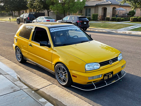 Volkswagen MK3 Golf GTI Chassis Mounted Front Splitter - FSPE