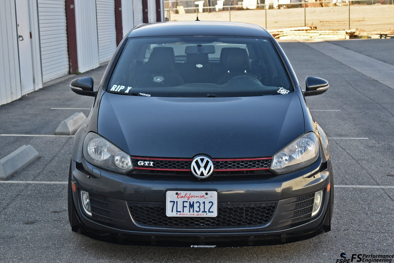 Load image into Gallery viewer, Volkswagen MK6 (2010-2014) Golf GTI Canards (Dive Planes) &quot;Send it&quot; - FSPE
