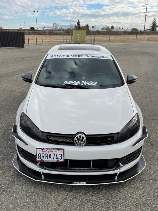 Volkswagen MK6 (2010-2014) Golf GTI Canards V2 - FSPE