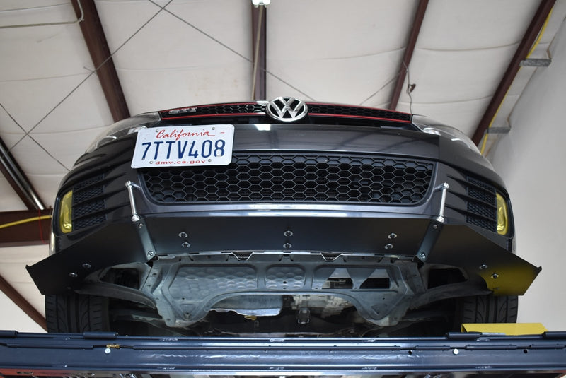 Load image into Gallery viewer, Volkswagen MK6 (2010-2014) Golf GTI Front Splitter V2 - FSPE
