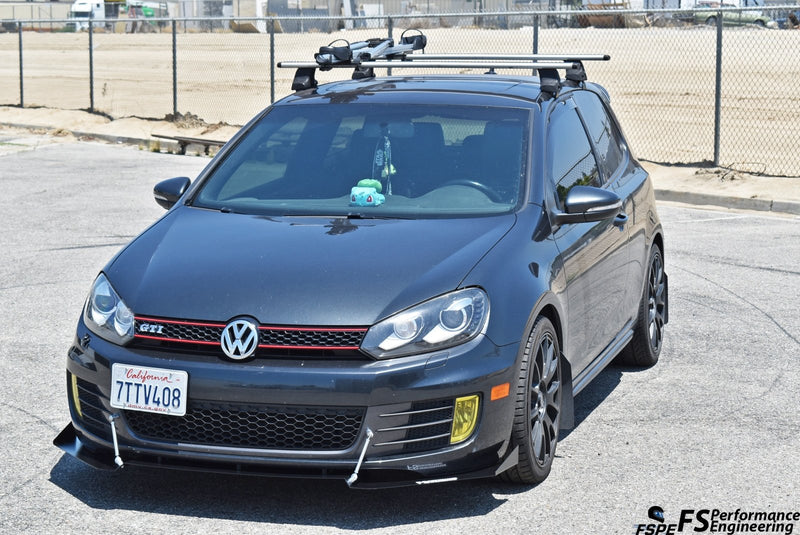 Load image into Gallery viewer, Volkswagen MK6 (2010-2014) Golf GTI Front Splitter V2 - FSPE
