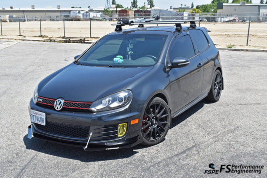 Volkswagen MK6 (2010-2014) Golf GTI Front Splitter V2 - FSPE