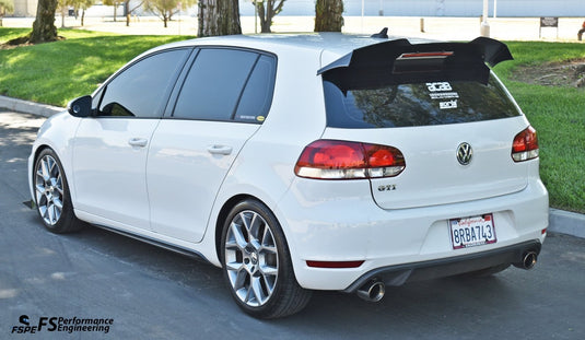 Volkswagen MK6 (2010-2014) Golf GTI / R Rear Spoiler Extension V1 & V2 - FSPE
