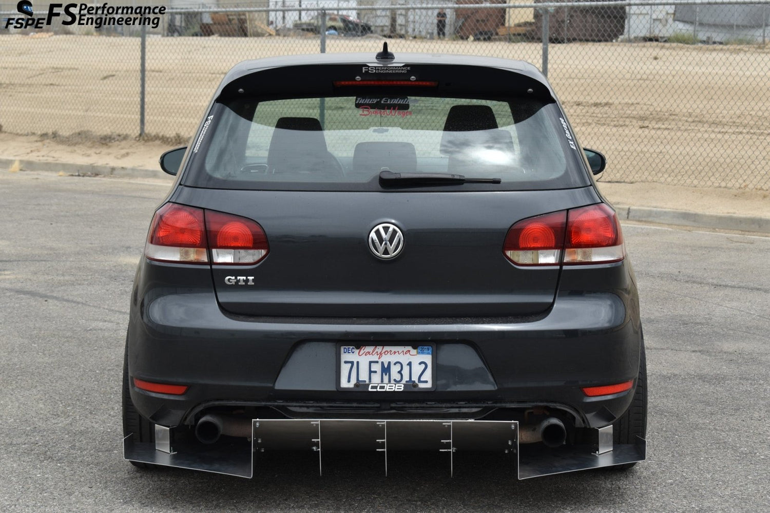 Volkswagen MK6 (2010-2014) Golf GTI Rear Diffuser V3 – FSPE