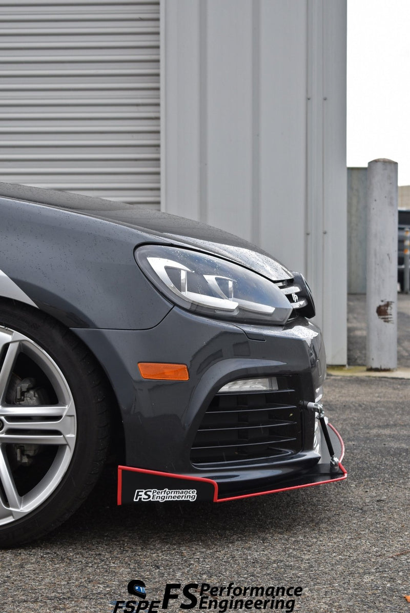 Load image into Gallery viewer, Volkswagen MK6 (2012-2013) Golf R Front Splitter - FSPE
