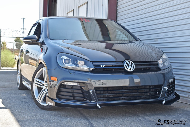 Load image into Gallery viewer, Volkswagen MK6 (2012-2013) Golf R Front Splitter - FSPE
