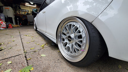 Volkswagen MK6 Golf GTI / R (2010-14) Side Skirt Extensions for Optikwerks Side Skirts - FSPE