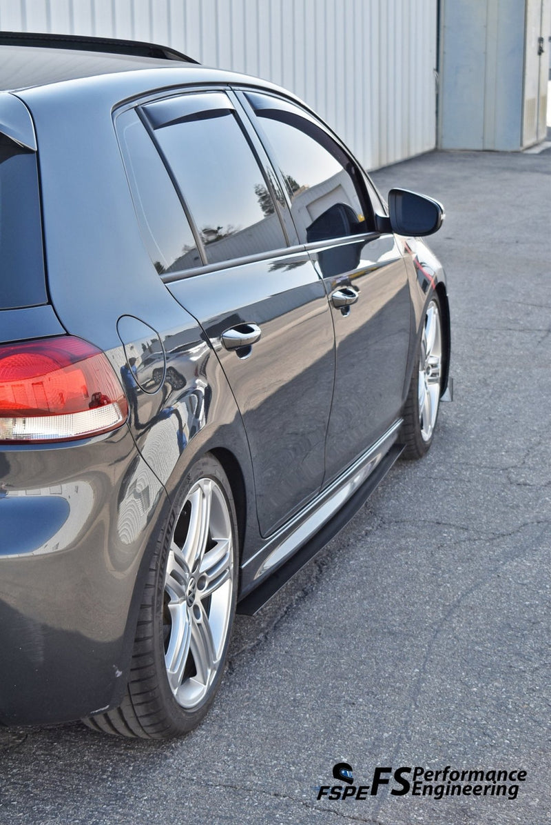 Load image into Gallery viewer, Volkswagen MK6 Golf R (2012-13) Side Skirt Extensions V1 - FSPE
