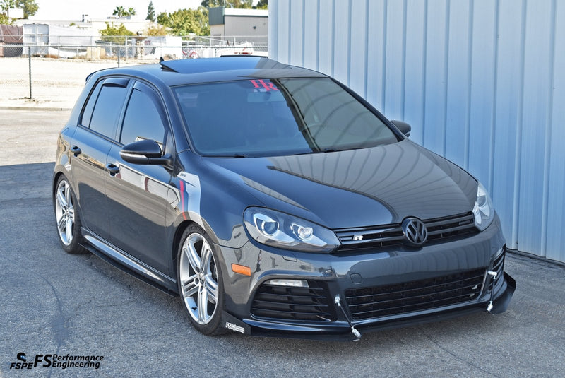 Load image into Gallery viewer, Volkswagen MK6 Golf R (2012-13) Side Skirt Extensions V1 - FSPE
