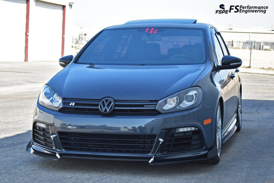 Volkswagen MK6 Golf R (2012-13) Side Skirt Extensions V1 - FSPE