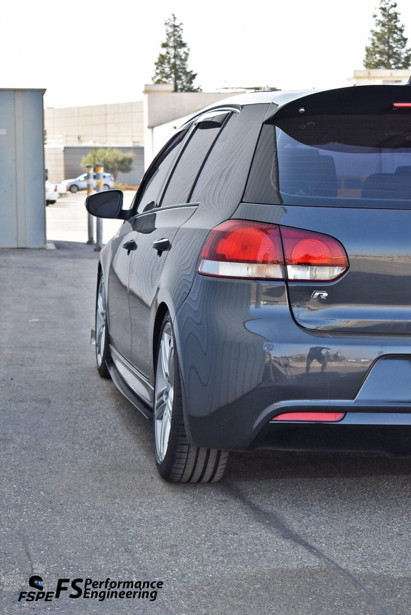 Load image into Gallery viewer, Volkswagen MK6 Golf R (2012-13) Side Skirt Extensions V1 - FSPE
