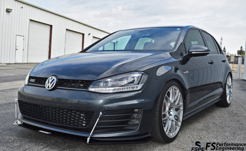 Load image into Gallery viewer, Volkswagen MK7 (2015-2017) Golf GTI Front Splitter &quot;I Wanna go Fausto&quot; - FSPE
