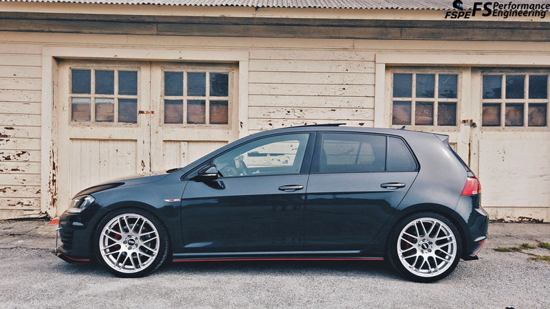 Load image into Gallery viewer, Volkswagen MK7 (2015-2017) Golf GTI Front Splitter &quot;I Wanna go Fausto&quot; - FSPE
