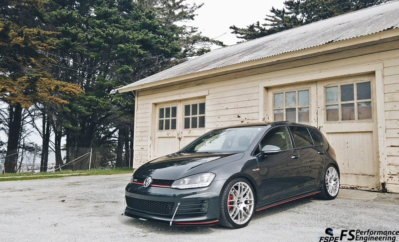 Load image into Gallery viewer, Volkswagen MK7 (2015-2017) Golf GTI Front Splitter &quot;I Wanna go Fausto&quot; - FSPE

