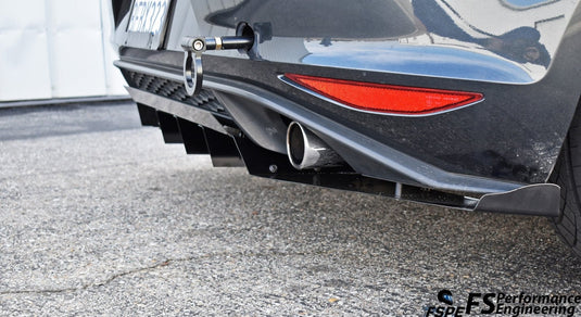 Volkswagen MK7 (2015 - 2017) Golf GTI Rear Diffuser "Fausto & Furious" - FSPE